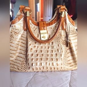 Brahmin Elisa Tri-Texture